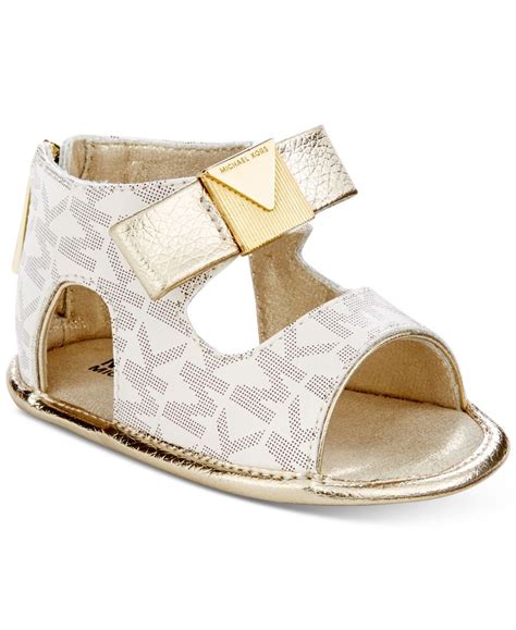 michael kors baby girl sandals